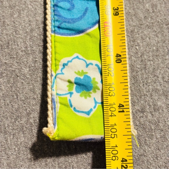 Lilly Pulitzer Blue and Green Canvas Belt 100%Cotton main image 10